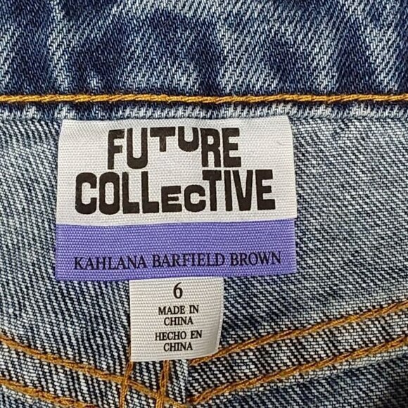 Mid-Rise Boyfriend Medium Wash Jeans | Future Collective | 6 - Picture 6 of 13